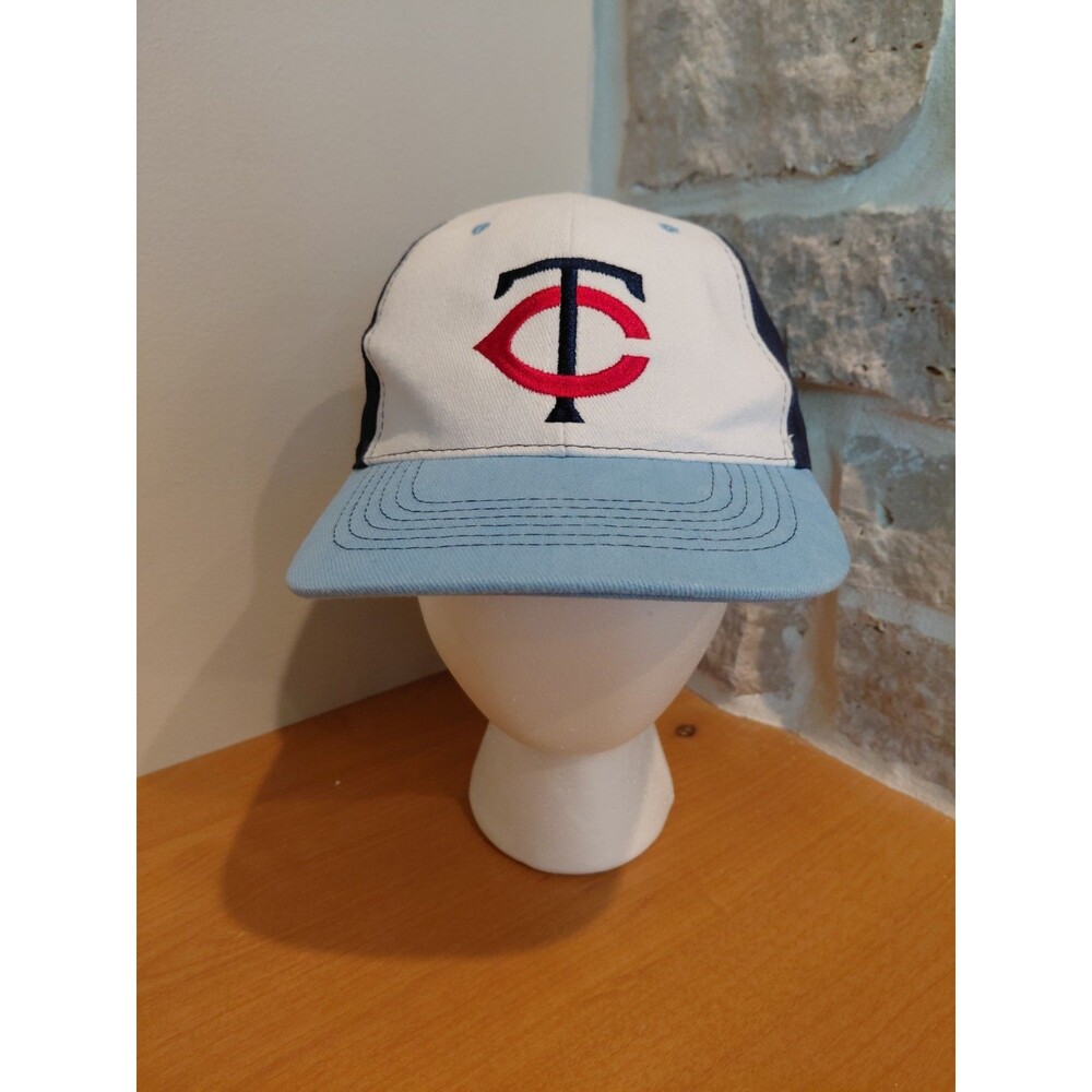 MN Twins Hat MLB Baseball Cap Hook & Loop Adjustable Dairy Queen 2014 Blue White